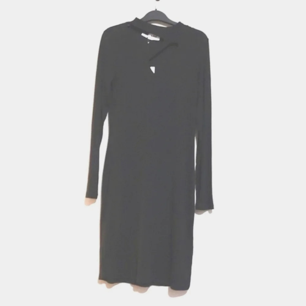 LNA Thea black dress nwt size M
